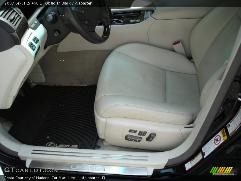 Obsidian Black / Alabaster 2007 Lexus LS 460 L