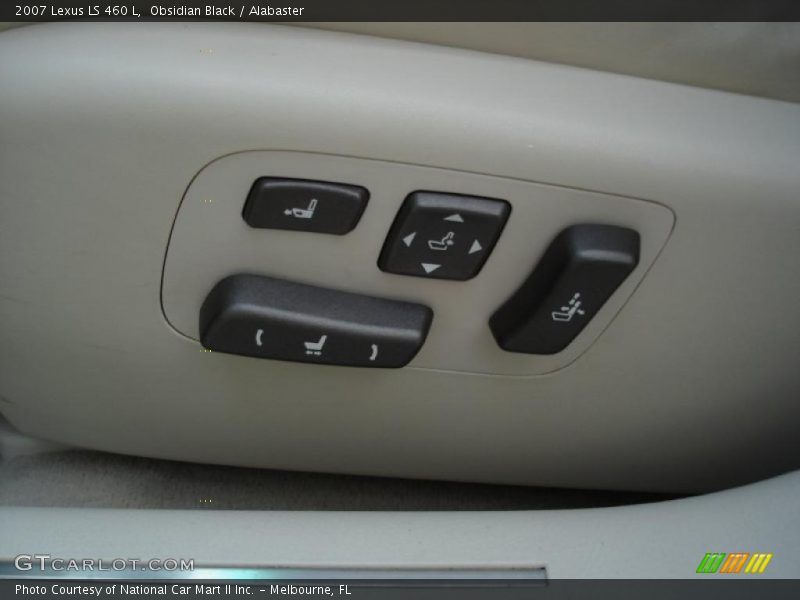 Obsidian Black / Alabaster 2007 Lexus LS 460 L