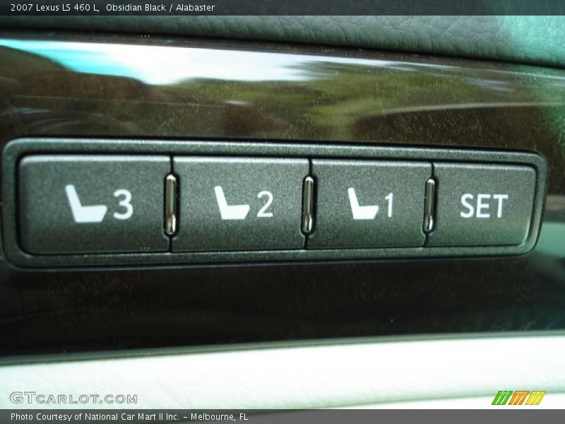 Obsidian Black / Alabaster 2007 Lexus LS 460 L