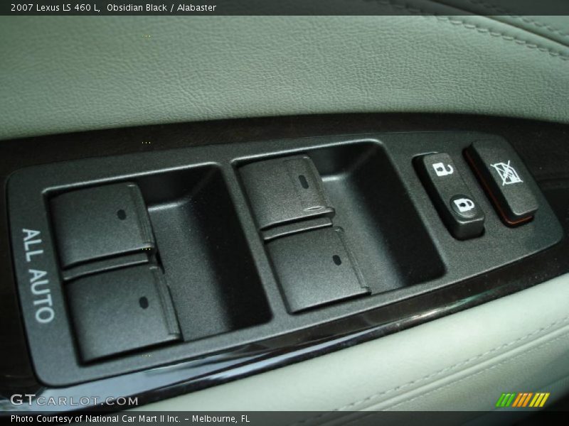 Obsidian Black / Alabaster 2007 Lexus LS 460 L