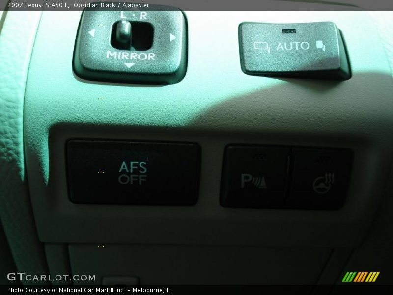 Obsidian Black / Alabaster 2007 Lexus LS 460 L