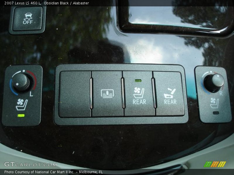 Obsidian Black / Alabaster 2007 Lexus LS 460 L