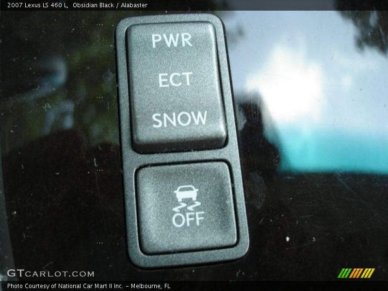 Obsidian Black / Alabaster 2007 Lexus LS 460 L
