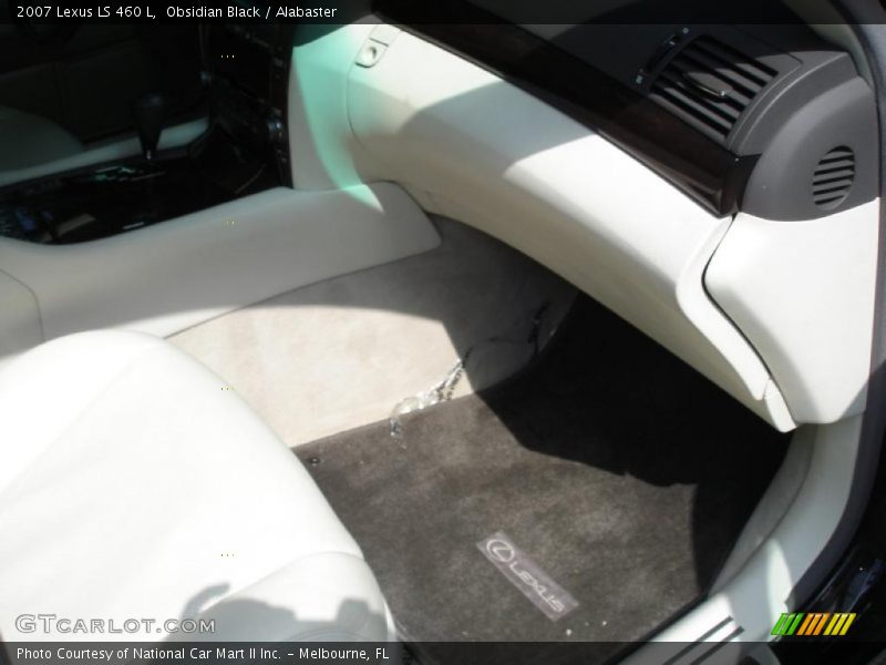 Obsidian Black / Alabaster 2007 Lexus LS 460 L