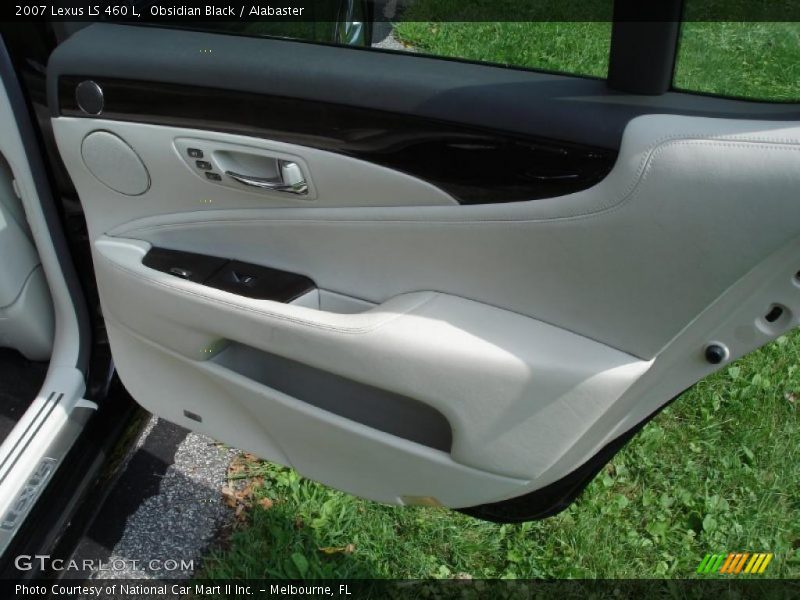 Obsidian Black / Alabaster 2007 Lexus LS 460 L