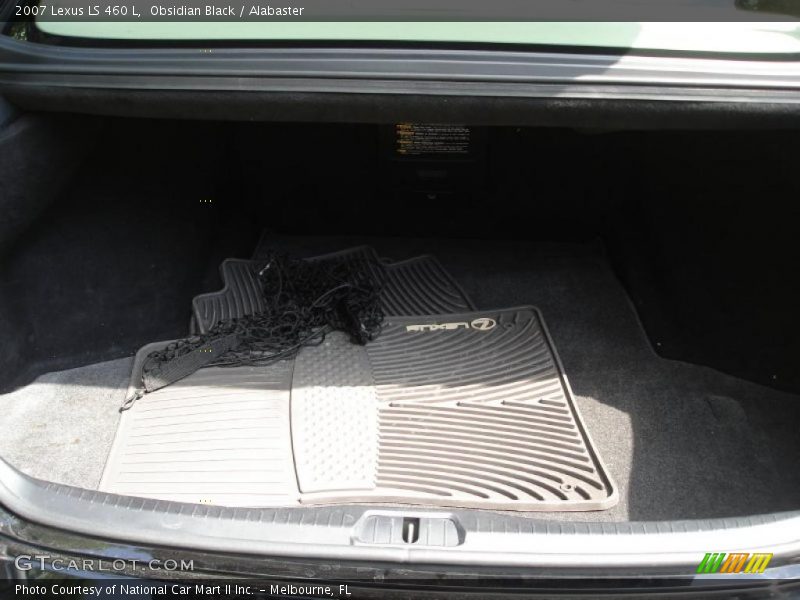 Obsidian Black / Alabaster 2007 Lexus LS 460 L