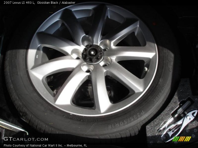 Obsidian Black / Alabaster 2007 Lexus LS 460 L