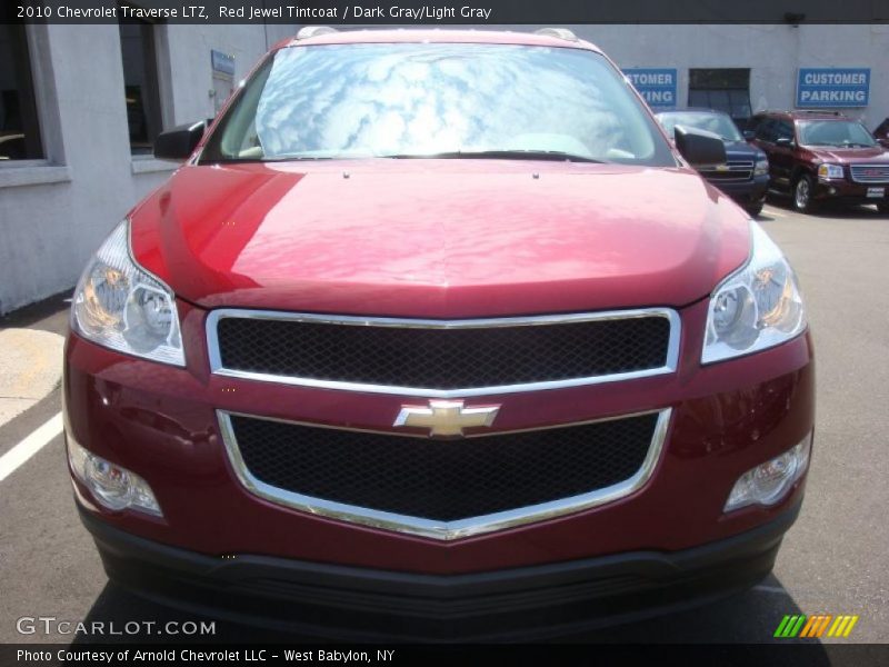 Red Jewel Tintcoat / Dark Gray/Light Gray 2010 Chevrolet Traverse LTZ