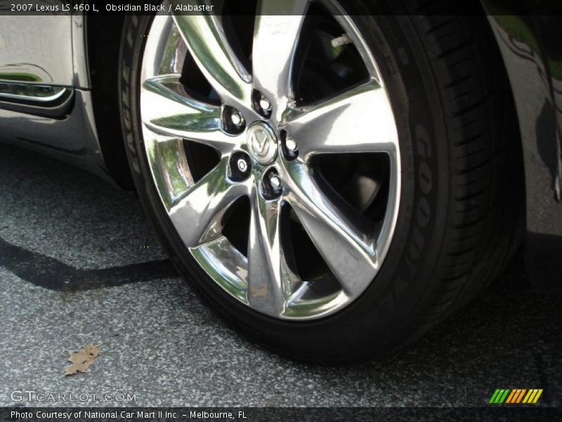 Obsidian Black / Alabaster 2007 Lexus LS 460 L