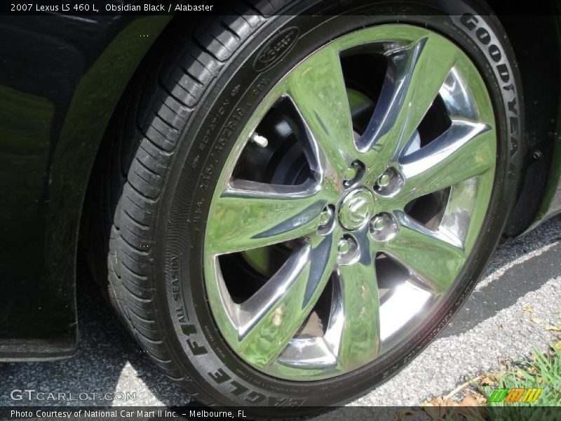Obsidian Black / Alabaster 2007 Lexus LS 460 L