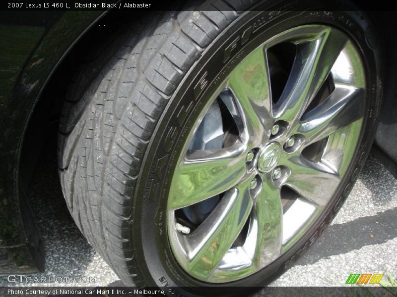 Obsidian Black / Alabaster 2007 Lexus LS 460 L