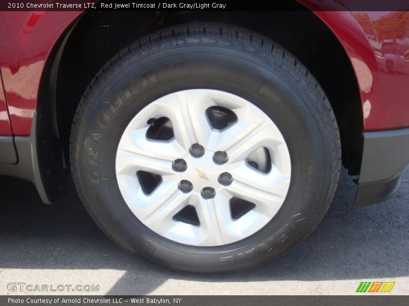 Red Jewel Tintcoat / Dark Gray/Light Gray 2010 Chevrolet Traverse LTZ
