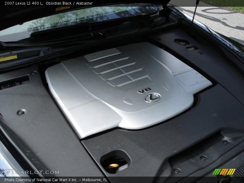 Obsidian Black / Alabaster 2007 Lexus LS 460 L