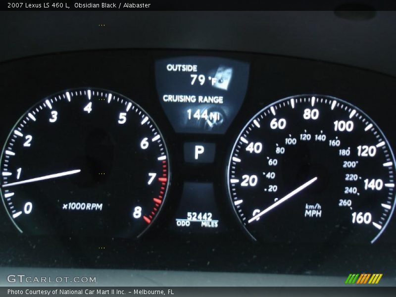 Obsidian Black / Alabaster 2007 Lexus LS 460 L