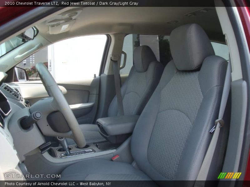 Red Jewel Tintcoat / Dark Gray/Light Gray 2010 Chevrolet Traverse LTZ