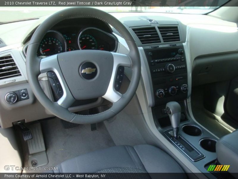 Red Jewel Tintcoat / Dark Gray/Light Gray 2010 Chevrolet Traverse LTZ