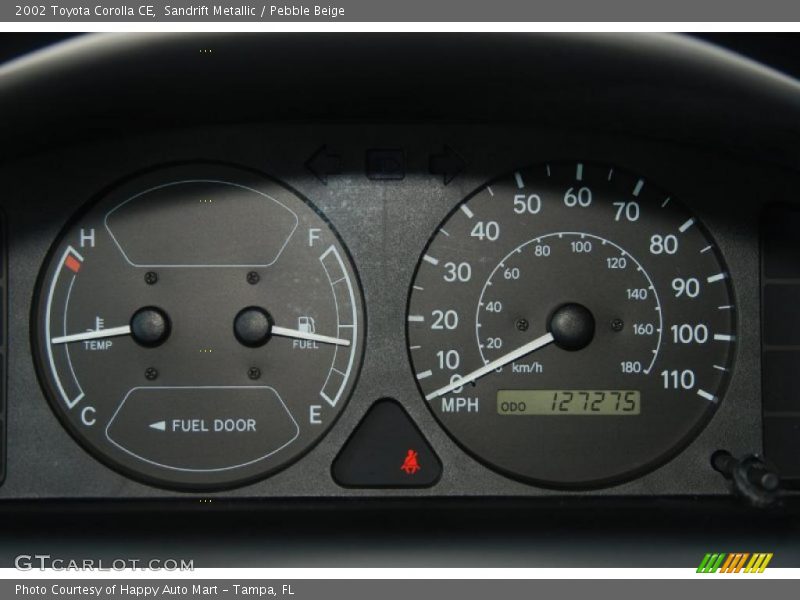 Sandrift Metallic / Pebble Beige 2002 Toyota Corolla CE