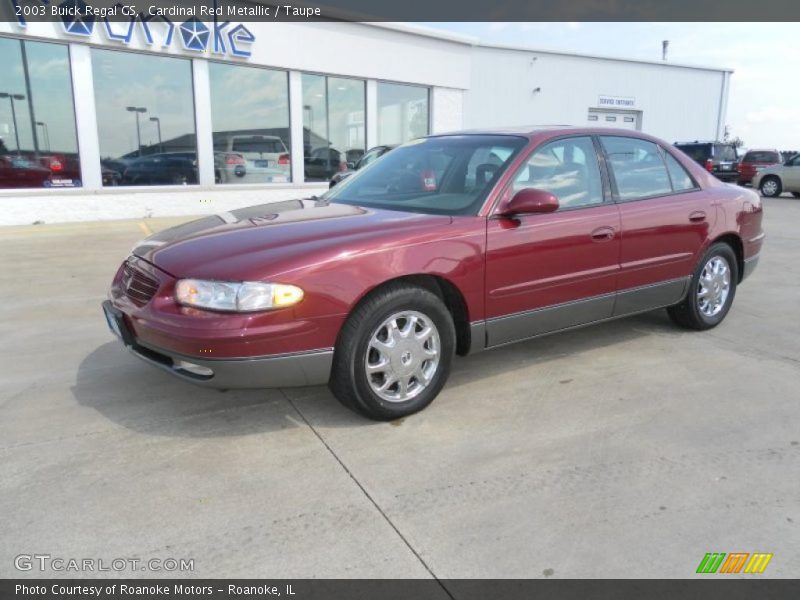 Cardinal Red Metallic / Taupe 2003 Buick Regal GS