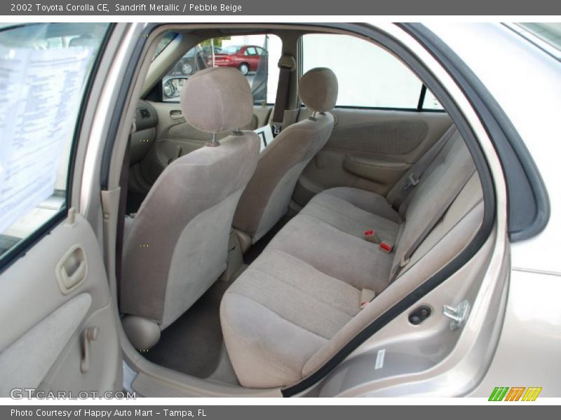 Sandrift Metallic / Pebble Beige 2002 Toyota Corolla CE