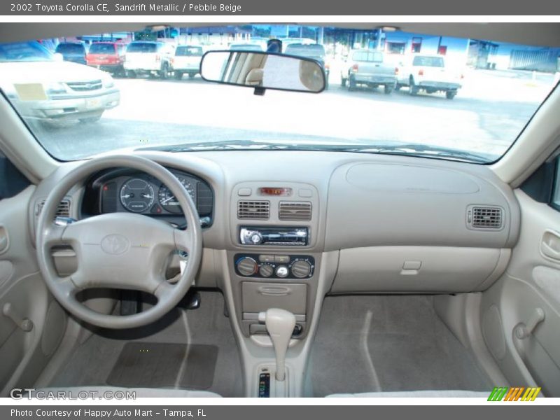 Sandrift Metallic / Pebble Beige 2002 Toyota Corolla CE