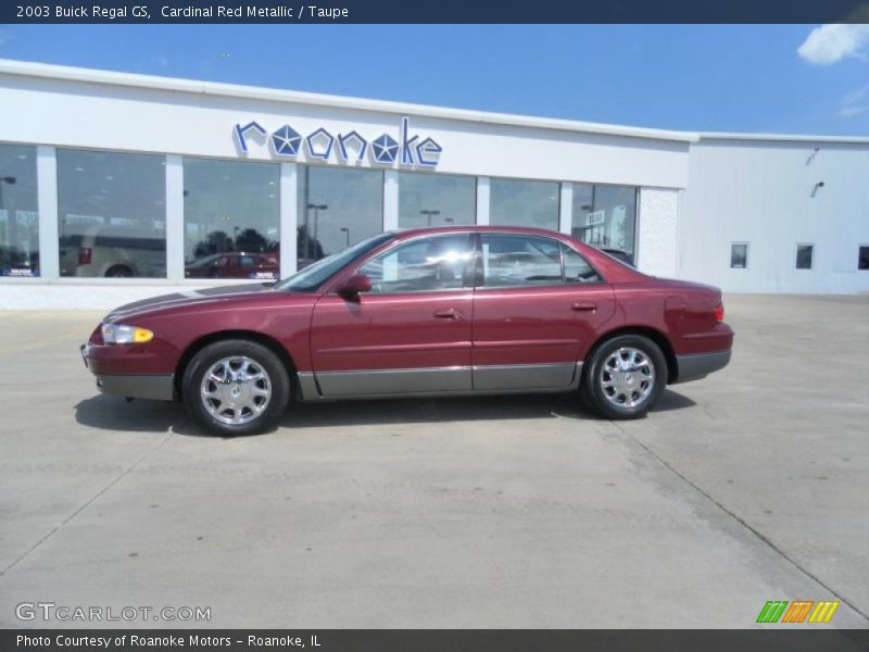 Cardinal Red Metallic / Taupe 2003 Buick Regal GS