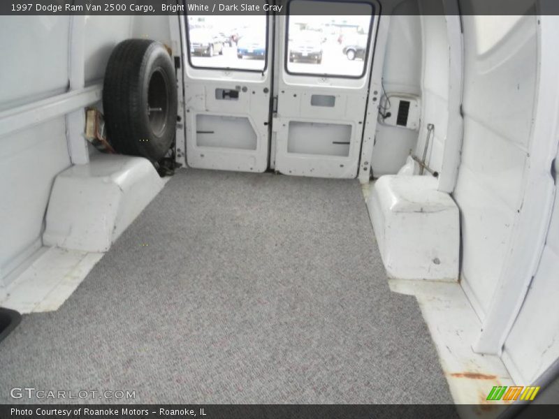 Bright White / Dark Slate Gray 1997 Dodge Ram Van 2500 Cargo