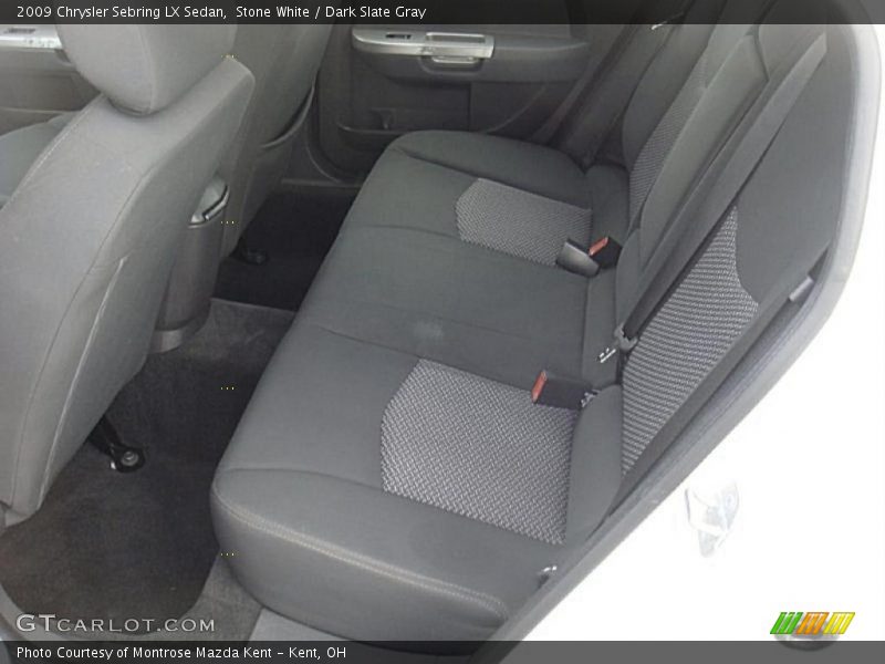 Stone White / Dark Slate Gray 2009 Chrysler Sebring LX Sedan