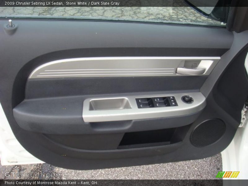 Stone White / Dark Slate Gray 2009 Chrysler Sebring LX Sedan