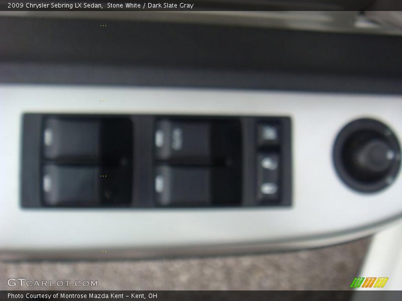 Stone White / Dark Slate Gray 2009 Chrysler Sebring LX Sedan