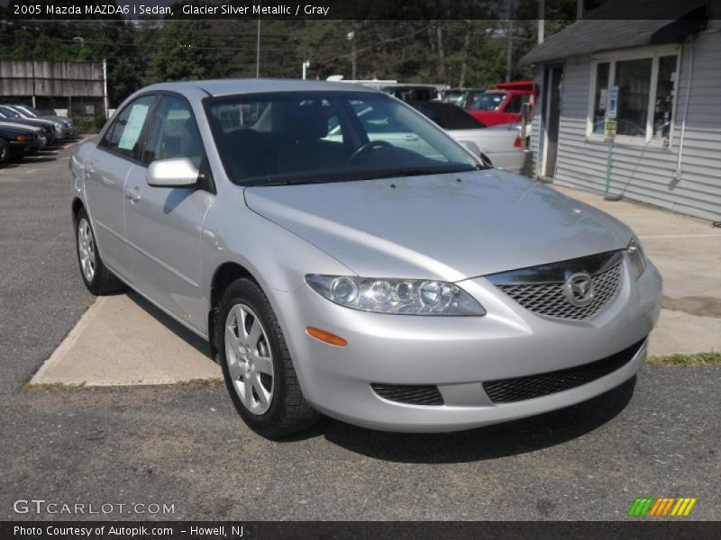 Glacier Silver Metallic / Gray 2005 Mazda MAZDA6 i Sedan
