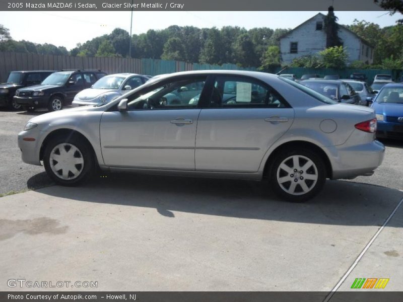 Glacier Silver Metallic / Gray 2005 Mazda MAZDA6 i Sedan