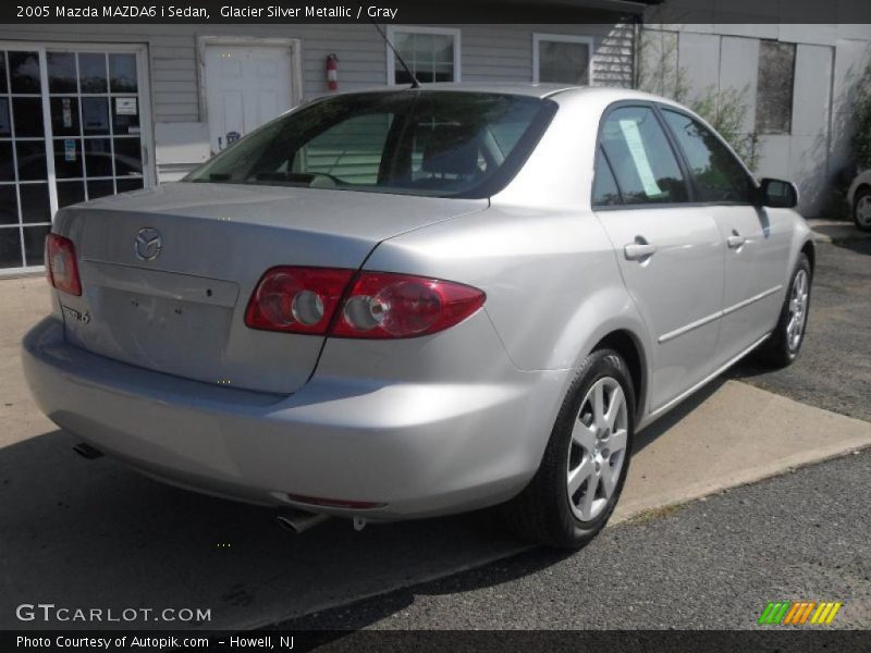 Glacier Silver Metallic / Gray 2005 Mazda MAZDA6 i Sedan