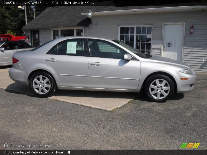 Glacier Silver Metallic / Gray 2005 Mazda MAZDA6 i Sedan