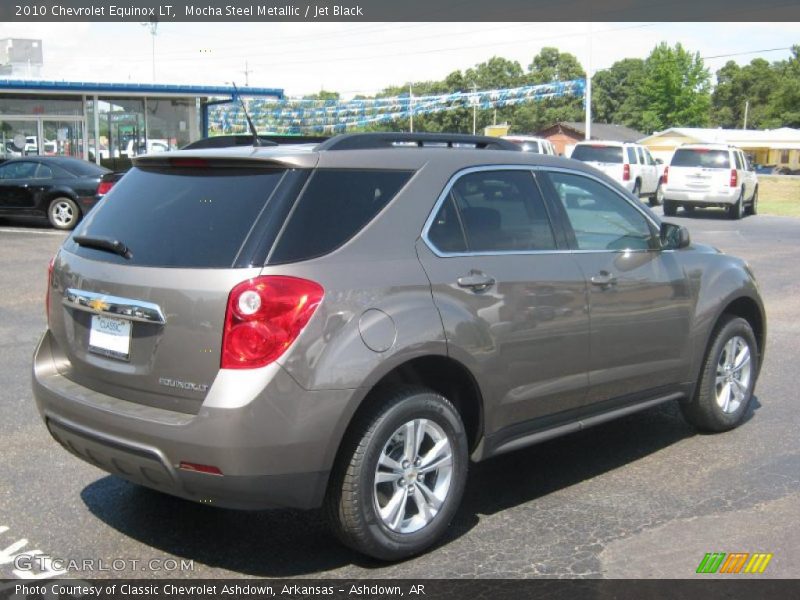 Mocha Steel Metallic / Jet Black 2010 Chevrolet Equinox LT