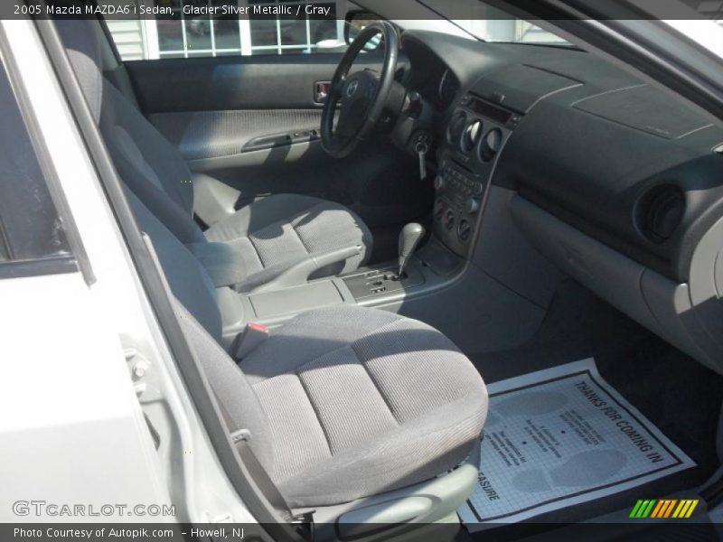 Glacier Silver Metallic / Gray 2005 Mazda MAZDA6 i Sedan