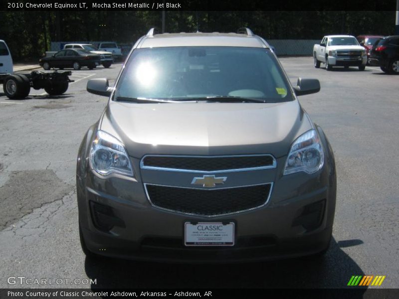 Mocha Steel Metallic / Jet Black 2010 Chevrolet Equinox LT