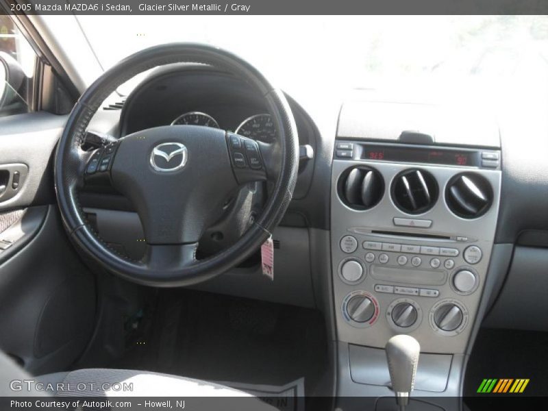 Glacier Silver Metallic / Gray 2005 Mazda MAZDA6 i Sedan