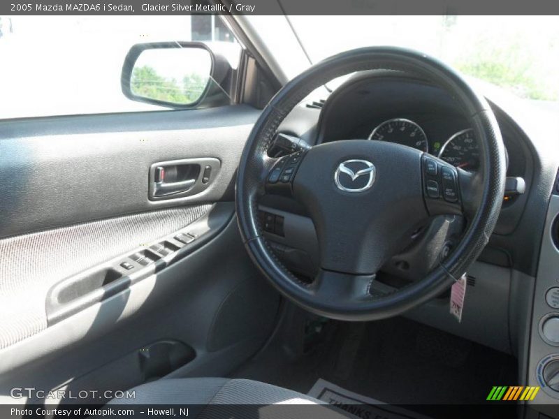 Glacier Silver Metallic / Gray 2005 Mazda MAZDA6 i Sedan