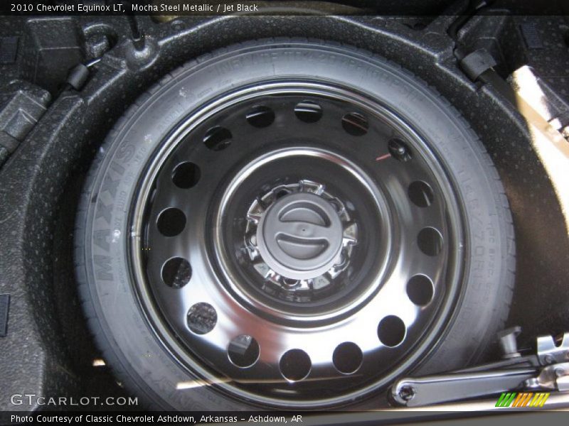 Mocha Steel Metallic / Jet Black 2010 Chevrolet Equinox LT