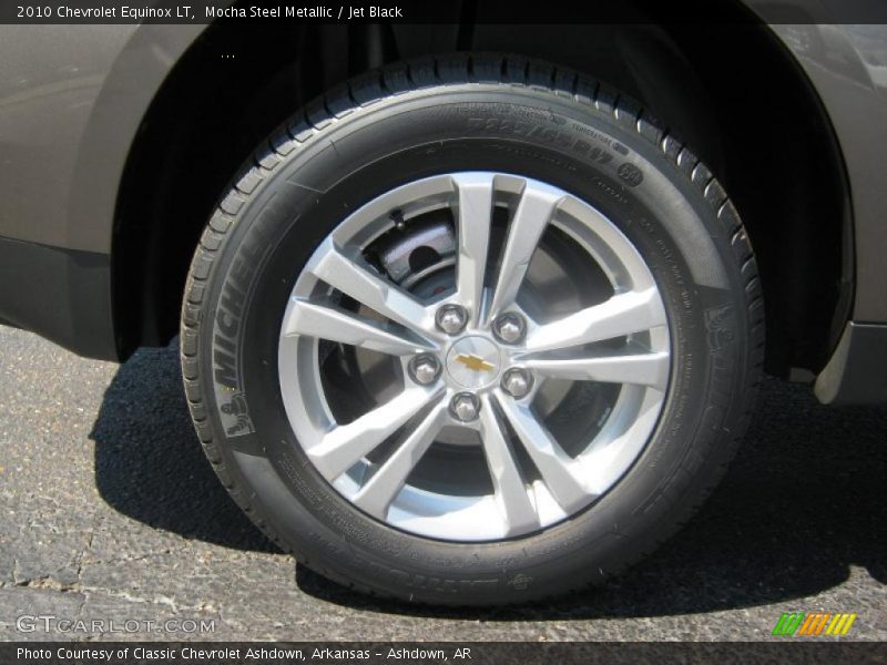 Mocha Steel Metallic / Jet Black 2010 Chevrolet Equinox LT