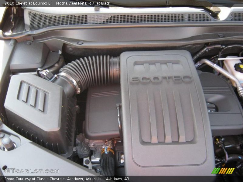 Mocha Steel Metallic / Jet Black 2010 Chevrolet Equinox LT