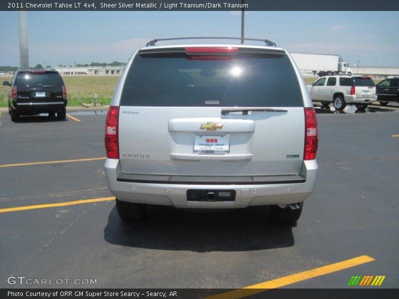 Sheer Silver Metallic / Light Titanium/Dark Titanium 2011 Chevrolet Tahoe LT 4x4