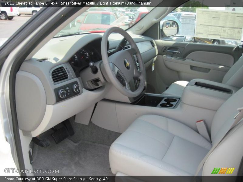 Sheer Silver Metallic / Light Titanium/Dark Titanium 2011 Chevrolet Tahoe LT 4x4