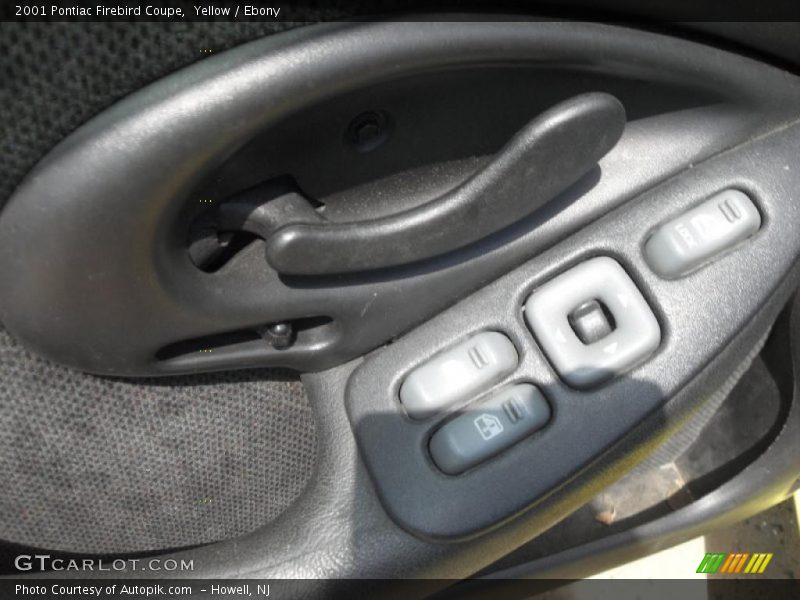 Yellow / Ebony 2001 Pontiac Firebird Coupe
