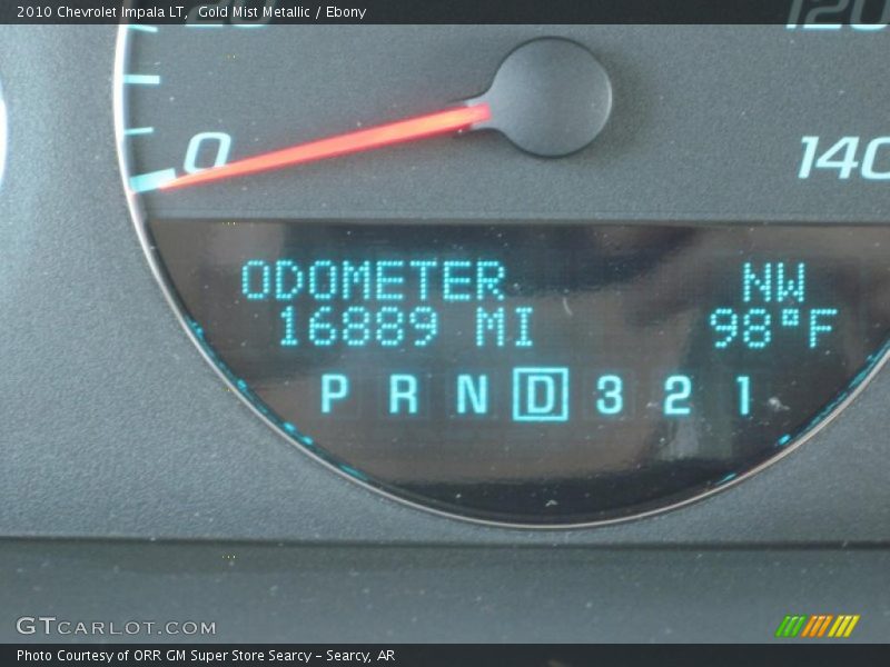 Gold Mist Metallic / Ebony 2010 Chevrolet Impala LT