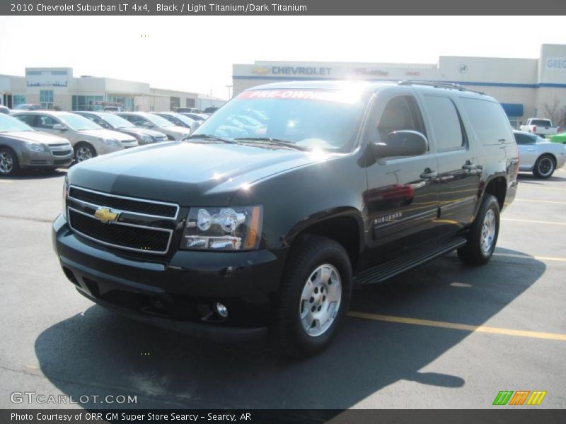 Black / Light Titanium/Dark Titanium 2010 Chevrolet Suburban LT 4x4