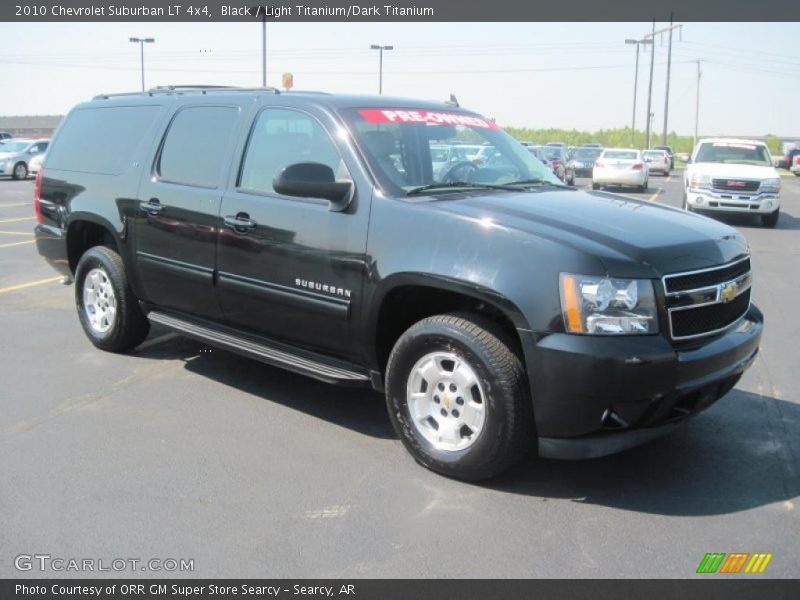 Black / Light Titanium/Dark Titanium 2010 Chevrolet Suburban LT 4x4