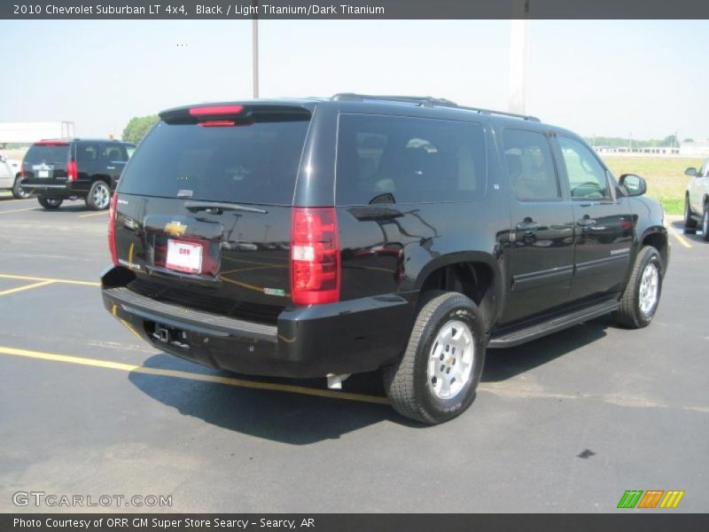 Black / Light Titanium/Dark Titanium 2010 Chevrolet Suburban LT 4x4