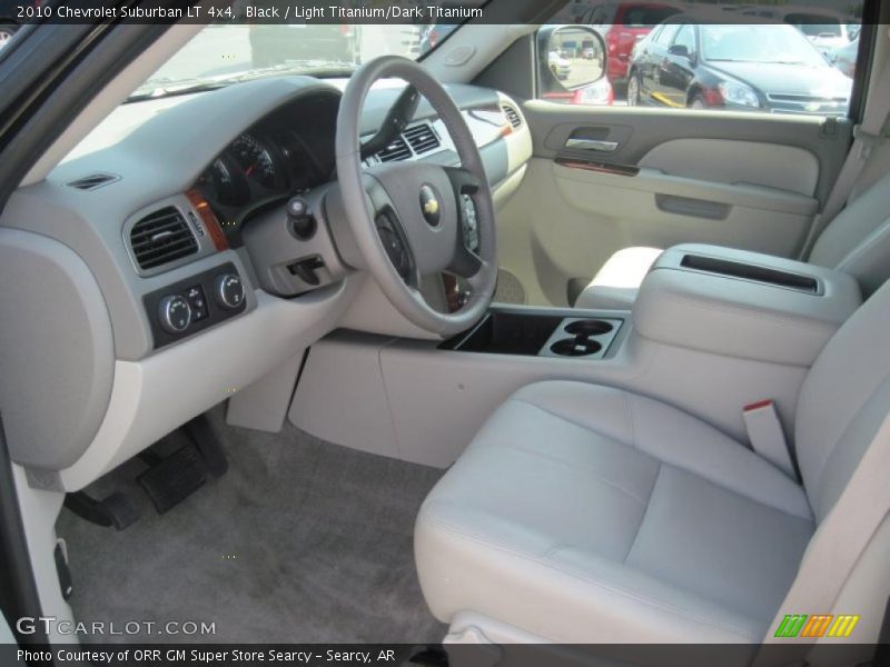 Black / Light Titanium/Dark Titanium 2010 Chevrolet Suburban LT 4x4