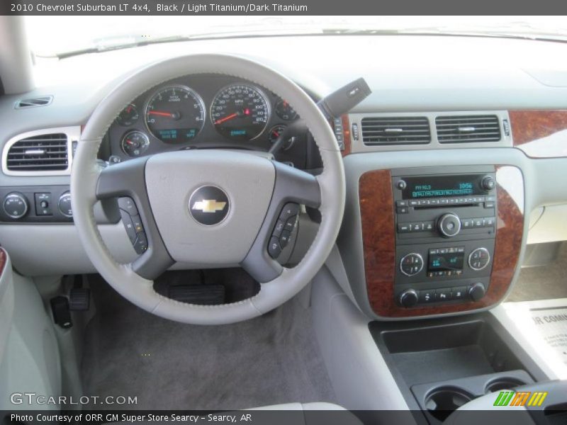 Black / Light Titanium/Dark Titanium 2010 Chevrolet Suburban LT 4x4